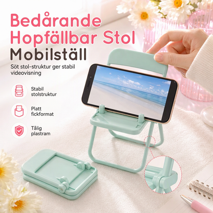 📢📢-50% !! ⏰Support de Téléphone Portable Mignon en Forme de Chaise, Support de Bureau Créatif et Décoration pour Chambre d'Étudiant