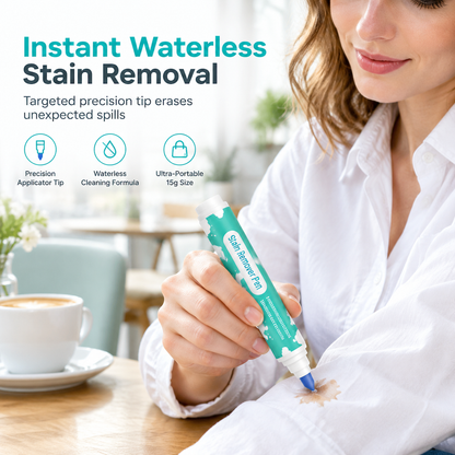 ✨ Stylo détachant portable – Élimine rapidement les taches sans lavage complet 💧