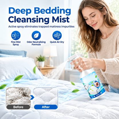⚡-50% DE RÉDUCTION ! Spray Anti-Acariens Matelas ✨ Action rapide, pas de rinçage, protège votre sommeil😴
