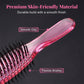 ✨ Brosse démêlante et massante – Démêle instantanément les nœuds en douceur, sur cheveux secs ou mouillés 💆‍♀️