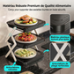 🍽️ 50 % DE RÉDUCTION MAINTENANT ! 📦 Étagère de rangement à 4 niveaux pour bols – pliable, stable et vous offrant le maximum d'espace dans votre cuisine