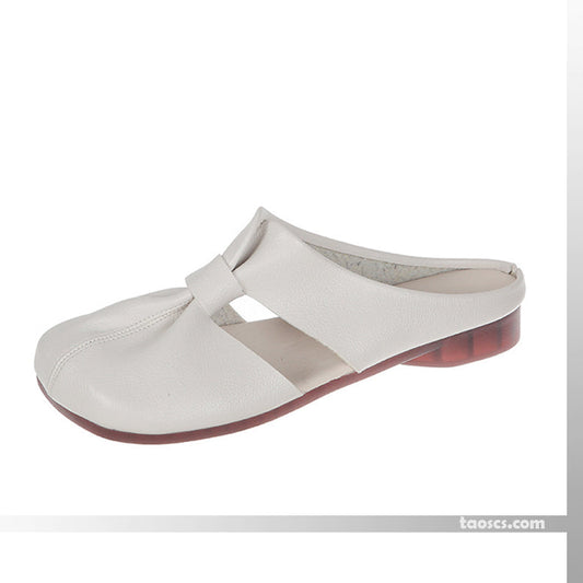 🔥Promotion du dernier jour -50% 🏖️ - Mules à nœuds et semelles souples pour femmes