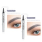 🔥Stylo à Sourcils Microblading 3D étanche à 4 Pointes de fourche pour tatouage