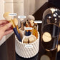 Organisateur de Pinceaux de Maquillage Rotatif à 360°