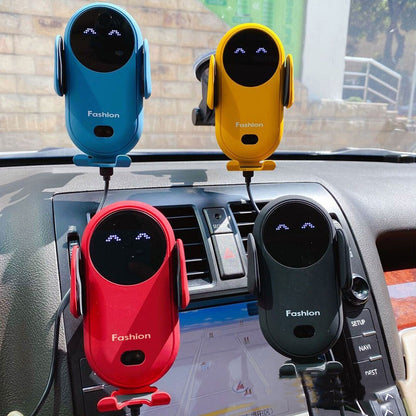 Smart car sans fil chargeur téléphone support