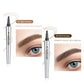 🔥Stylo à Sourcils Microblading 3D étanche à 4 Pointes de fourche pour tatouage