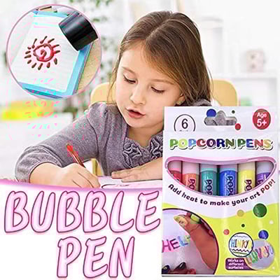🎄Stylos à dessin DIY Bubble Popcorn🎁Achetez-en 3, payez-en 2
