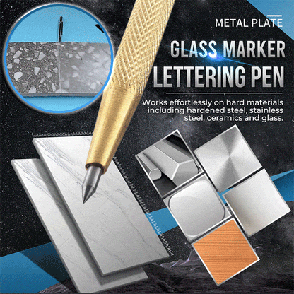 Stylo à Coupeur avec Pointe à Tracer en Alliage pour Plaque en Céramique/Métal/Verre