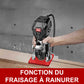Support de Fraisage à Rainurer 3 en 1 pour Routeur