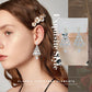 Boucles d'oreilles uniques en forme d'arbre de Noël