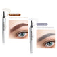 🔥Stylo à Sourcils Microblading 3D étanche à 4 Pointes de fourche pour tatouage