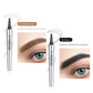 🔥Stylo à Sourcils Microblading 3D étanche à 4 Pointes de fourche pour tatouage