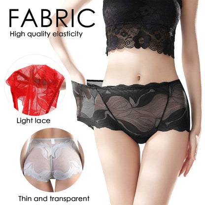 💝Vente à chaud 💝Ensemble de culottes en dentelle de soie faites à la main pour les femmes