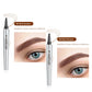 🔥Stylo à Sourcils Microblading 3D étanche à 4 Pointes de fourche pour tatouage