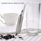 🔥🔥🔥 Tea artifact 🔥🔥🔥Creative Pipe Stainless Steel Tea Infuser