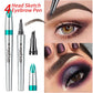 🔥Stylo à Sourcils Microblading 3D étanche à 4 Pointes de fourche pour tatouage