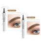 🔥Stylo à Sourcils Microblading 3D étanche à 4 Pointes de fourche pour tatouage