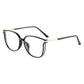 Cadeau Parfait - Lunettes De Mode Pour Femmes À Grande Monture Hd Anti-lumière Bleue