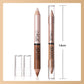 Crayon de Correcteur et Bâton de Maquillage de Surligneur 2 en 1 à Double-Embout
